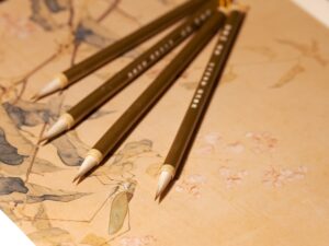 Golden Light Mixed Hair Art Brush | 금빛