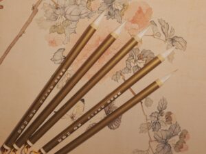 Golden Light Mixed Hair Art Brush | 금빛