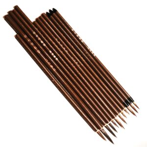Twelve Ink Essentials Brush Set (12 Pieces) | 십이묵결- 12종세트