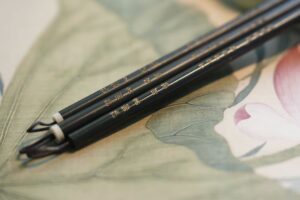 Yangmun S6 Mukhyang Fine Detail Brush Set (3 Pieces) | 양문 S6(묵향) 3종 세필 세트 | Precision Fine Line Ink Brush Set
